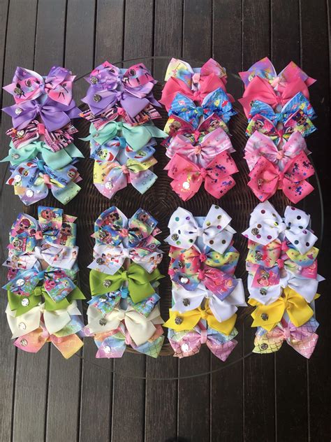 Jojo Siwa Bows, Babies & Kids, Babies & Kids Fashion on Carousell