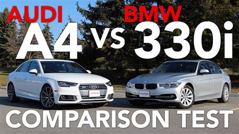 2017 Audi A4 vs BMW 3 Series Comparison