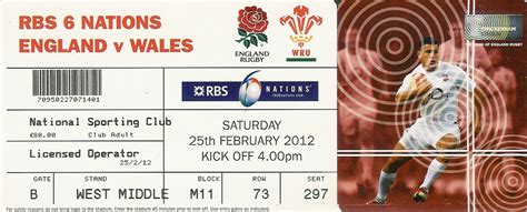 England rugby tickets - 6 Nations and Autumn Internationals