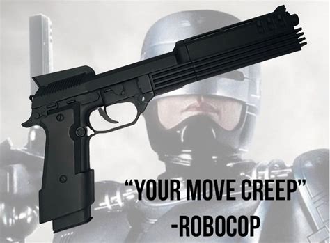 Robocop Auto-9 gun prop replica | AMP3D Printing and More...