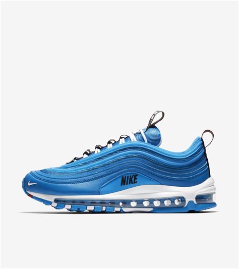 Nike Air Max 97 Premium 'Blue Hero & Black & White' Release Date. Nike SNKRS