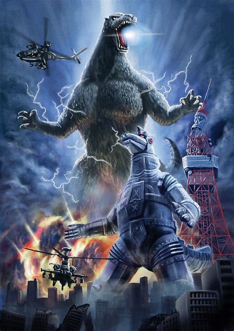 Gallery For > Godzilla Vs Mechagodzilla 3