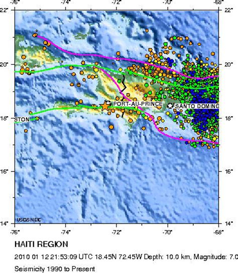 Maps of Earthquake and Aftershocks in Haiti - Universe Today