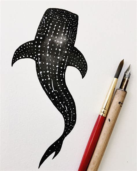 Whale Shark Drawing Pencil