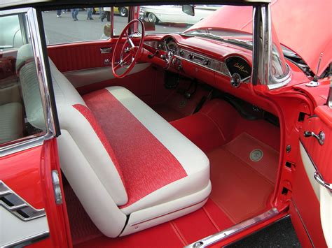 1956 Chevy Bel Air convt interior | 1956 chevy bel air, Chevy bel air ...