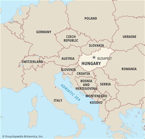 Where Is Hungary On The Map Of Europe - Freddy Bernardine