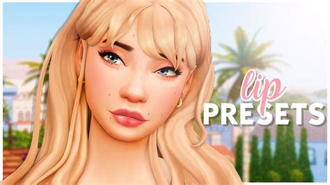 💋 30+ LIP CAS PRESETS YOU MUST HAVE IN YOUR GAME | The Sims 4 Custom Content Showcase + CC LINKS ...