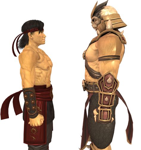 Mortal Kombat - Liu Kang Vs Shao Kahn by CaliburWarrior on DeviantArt