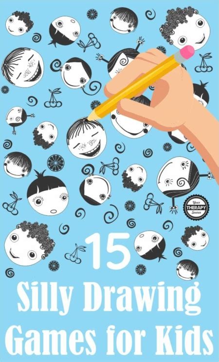 15 Silly Drawing Games for Kids - Your Therapy Source