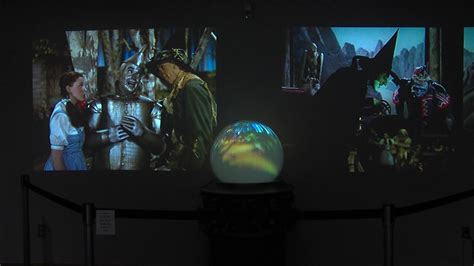 Crystal ball from Wizard of Oz on display at Cornell