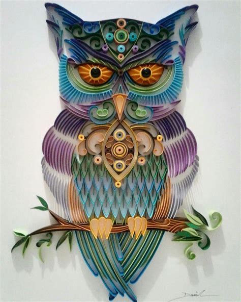 Cool Animal Paper Quilling 9F7 | Paper quilling designs, Quilling ...