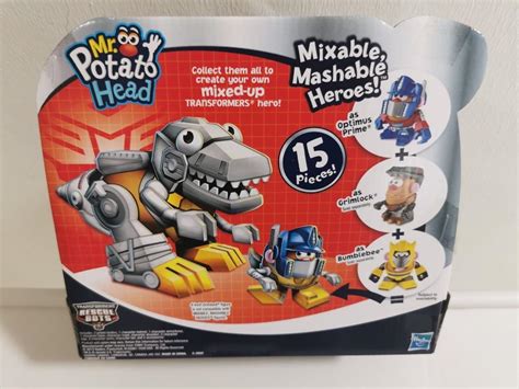 Mr Potato Head Mixable Mashable Heroes As Optimus Prime And Grimlock, Hobbies & Toys, Toys ...