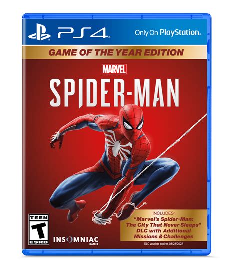 Marvel's Spider-Man, Game of the Year Edition, Sony, PlayStation 4, 711719529958 - Walmart.com ...