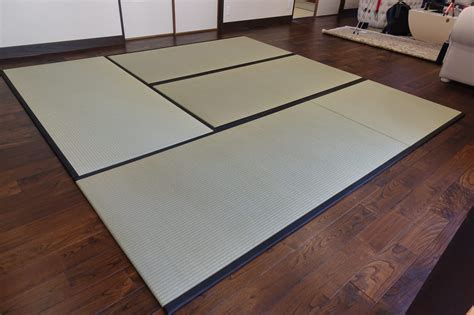 In Japan rice straw tatami mats have largely fallen out of use - Japanese tatami mats and ...