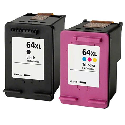 HP 64XL Ink Combo Pack 2 Cartridges - High Yield | ComboInk