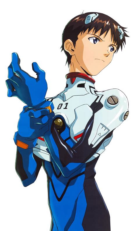 Shinji Ikari Render by justrainbowf on DeviantArt