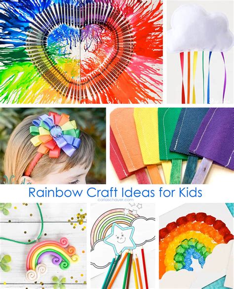 Rainbow Crafts for Kids: 51 Ideas to Make - Carla Schauer Designs