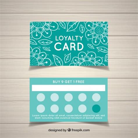 Free Loyalty Card Template Download