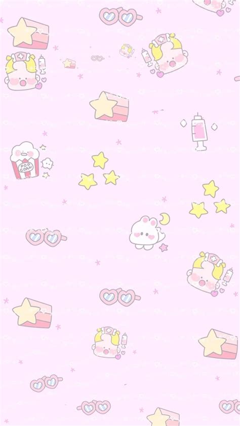 Anime Aesthetic Pastel Kawaii Desktop Wallpaper - jhayrshow