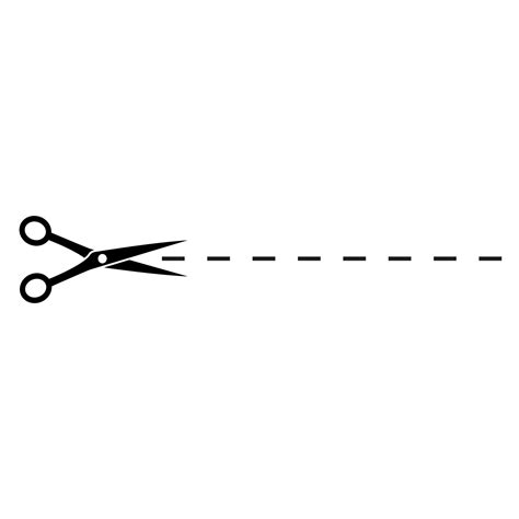 Scissors Clip Art Dotted Line