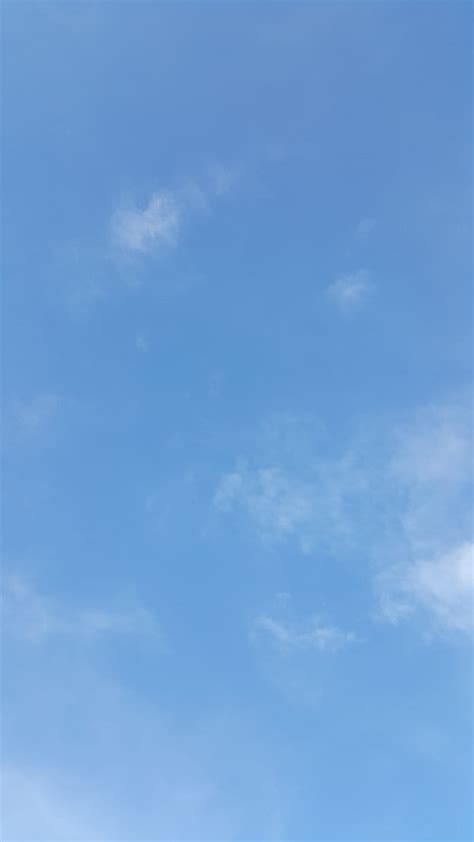 Blue sky, background, blue, clouds, slender, HD phone wallpaper | Peakpx