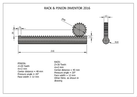 How to create Rack & Pinion using Inventor 2016 | GrabCAD Tutorials