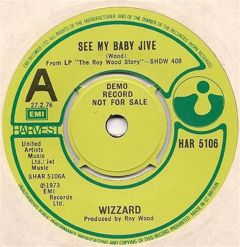 Wizzard - See My Baby Jive (1977, Vinyl) | Discogs