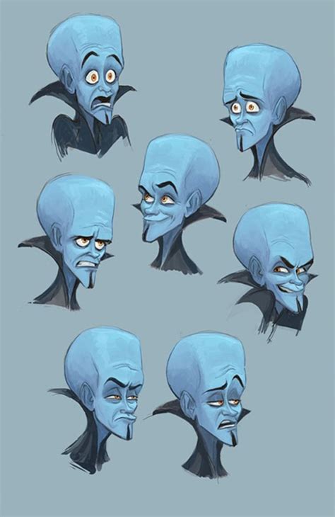 Living Lines Library: Megamind (2010) - Concept Art, Megamind