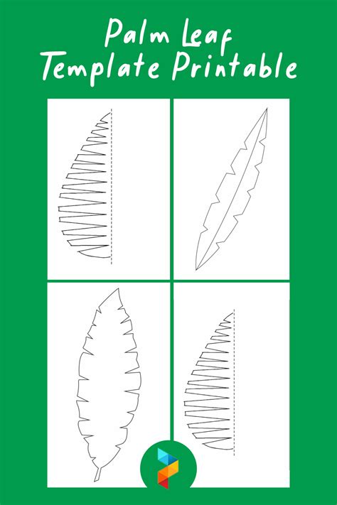 Palm Leaves Template