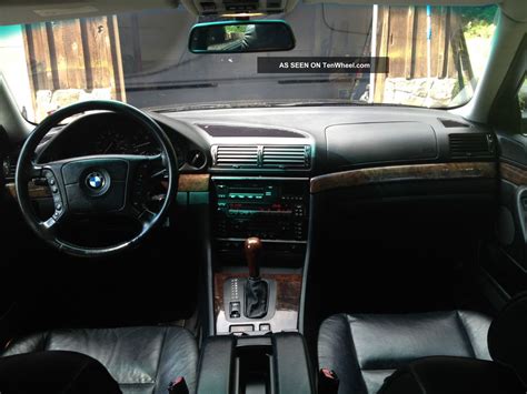 1999 Bmw 740il Black On Black