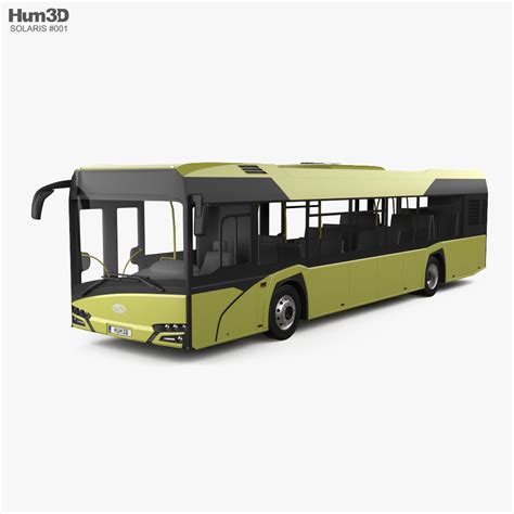 Solaris Urbino Bus 2014 3D model - Vehicles on Hum3D