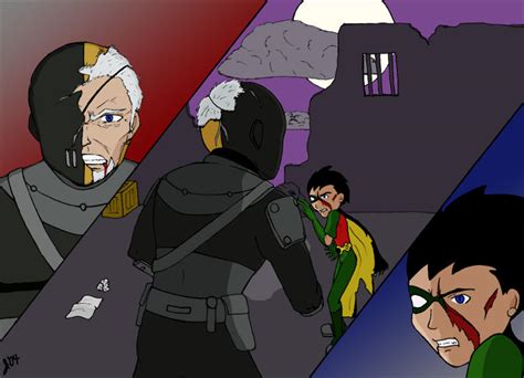 Robin vs. Slade by sdfjerryp on DeviantArt