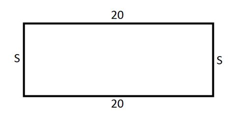 How to find the length of the side of a rectangle - Basic Geometry