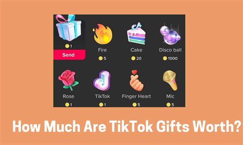 How Much Are TikTok Gifts Worth In 2023? - Attention Always