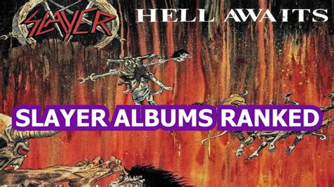 Slayer Albums Ranked From Worst To Best - YouTube