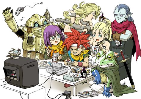 Wallpaper : SNES, Chrono Trigger, Akira Toriyama 3508x2480 - sonewsan - 1975043 - HD Wallpapers ...