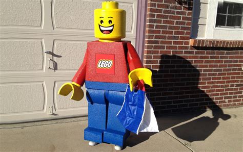 DIY Lego Man Costume for Halloween and Cosplay