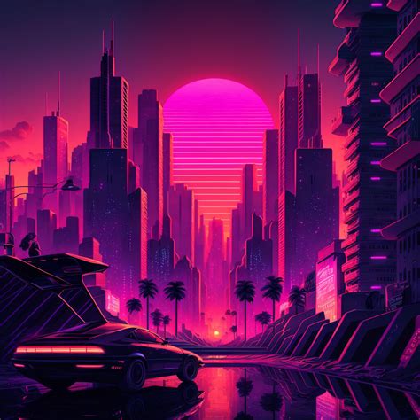 ArtStation - Synthwave City