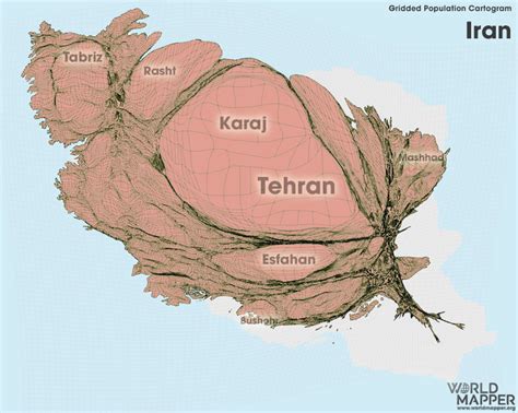 Iran Gridded Population