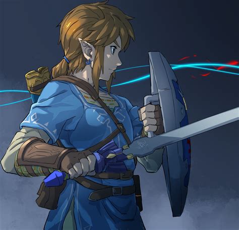 Link (Breath of the Wild) - Zelda no Densetsu: Breath of the Wild - Image by Pixiv Id 15588021 ...