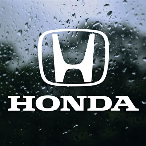 Honda Logo Decal Sticker – Decalfly