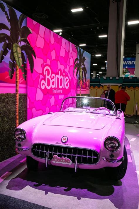 The Barbie Movie Car Is Pink, Pink, Pink, and Pink