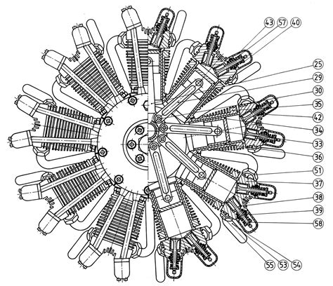 Plan: 9 Cylinder Radial Engine | Martin Ohrndorf Modellbau & Technik