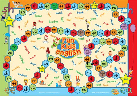 Free Phonics Board Games: Children's Songs, Children's Phonics Readers, Children's Videos, Free ...