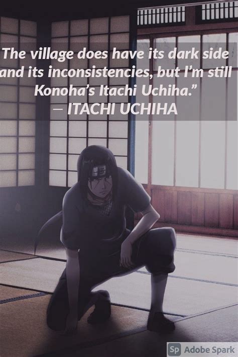 ITACHI UCHIHA QUOTES | QUOTES OF ITACHI UCHIHA | UCHIHA ITACHI QUOTES | Itachi quotes, Itachi ...