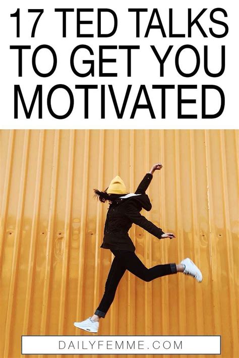 17 TED Talks To Get You Motivated In Life | Ted talks, Best ted talks, Ted