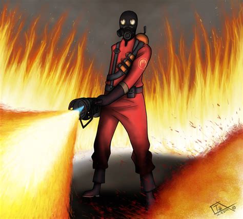 TF2 Pyro by CPT-Elizaye on DeviantArt