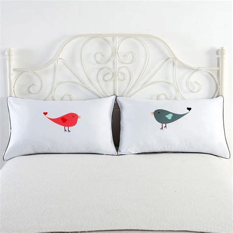 1 Pair Bedding Pillowcase Pillow Cases Pillow Covers Couple Pillowslip Set-in Pillow Case from ...