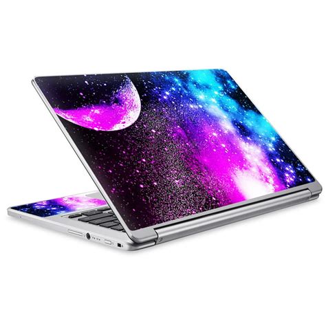 Skin Vinyl Sticker Cover Decal for Acer Chromebook R13 Laptop Notebook -Galaxy Fluorescent ...