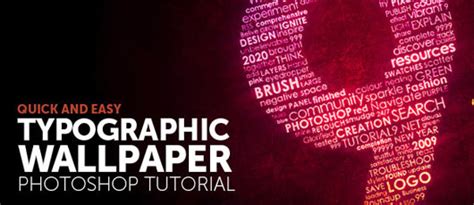 Typography - Photoshop Text Effects Tutorials